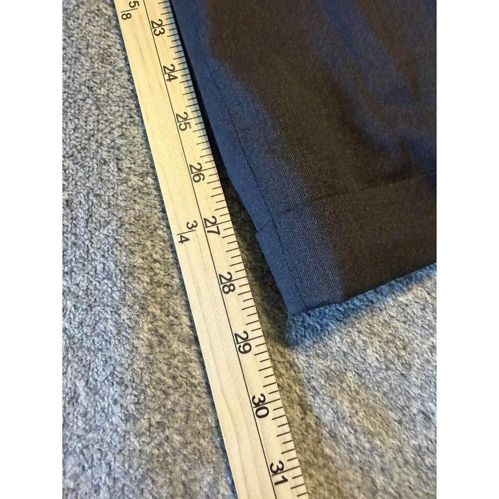 Hickey Freeman Men's Suit Traveler 100% Worsted wool Gray 50L Made In USA